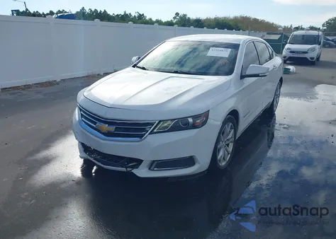 2017 Chevrolet Impala 1Lt из США, поврежденный, VIN 2G1105S35H9117513